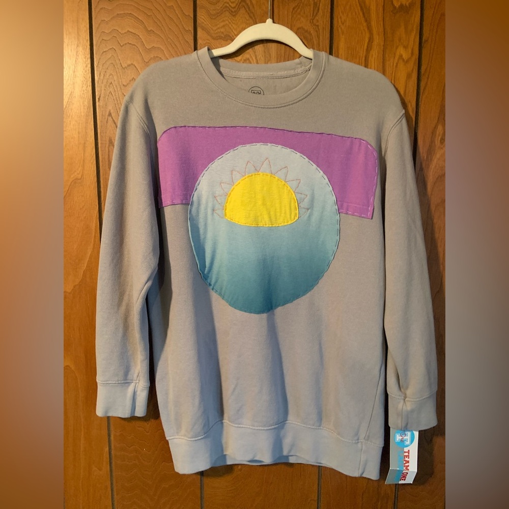Unique Sun/ Moon sweatshirt